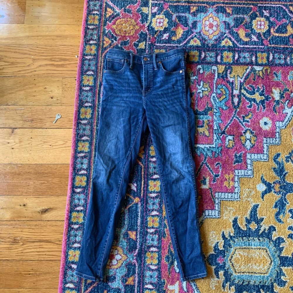 Madewell high rise skinny jeans
